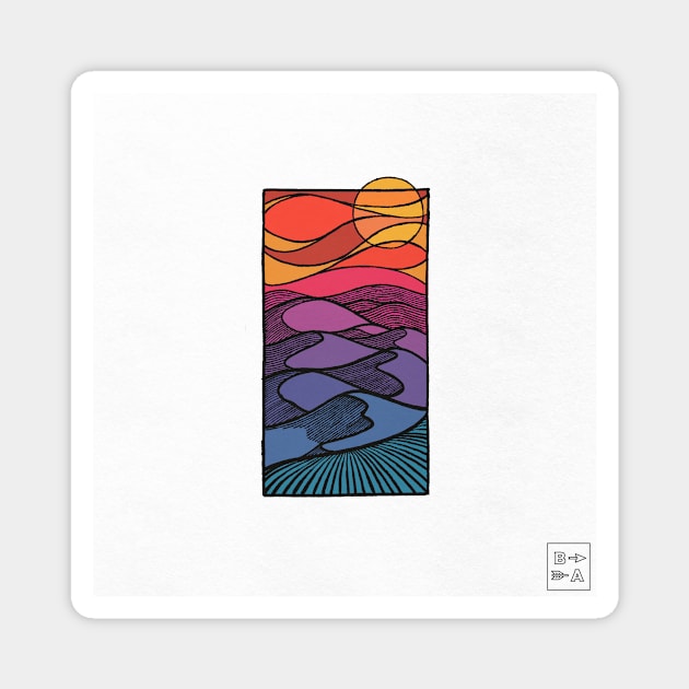 Desert Sands Magnet by BrokenArrow