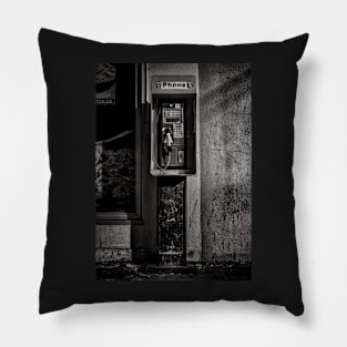 Phone Booth No 9 Pillow