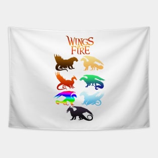 Wings of Fire Tribes Tapestry