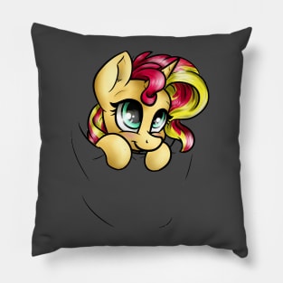 Sunset in your pocket Pillow