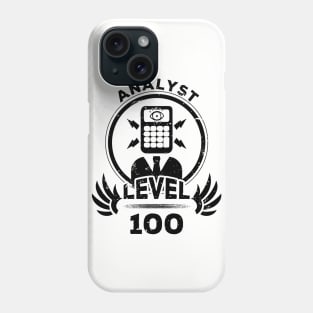 Level 100 Analyst Gift Phone Case