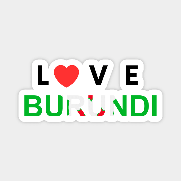 Burundi Magnet by Amharic Avenue