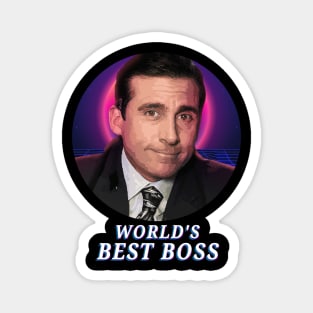 The office - WORLD'S BEST BOSS Magnet