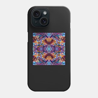 psychedelic swirls Phone Case