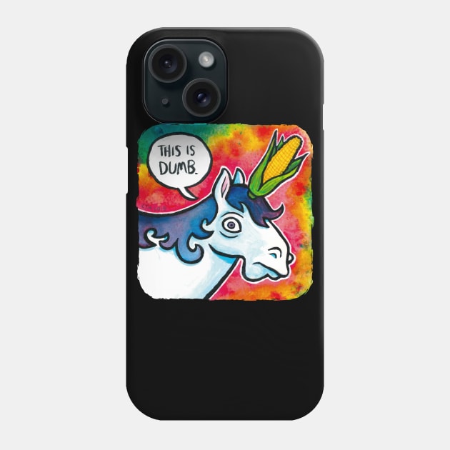 UniCORN, get it? Har har. This is dumb. Phone Case by LAB Ideas