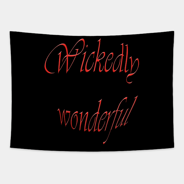 Wickedly wonderful Tapestry by F.K design