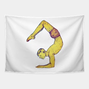 Yoga Scorpion Tapestry