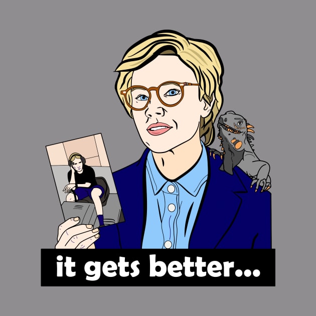 Kate McKinnon - It Gets Better by Kittenpants Studios