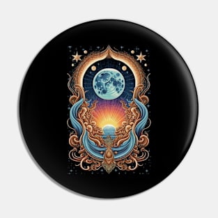 Celestial Model Pin