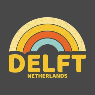 Retro Delft Netherlands T-Shirt