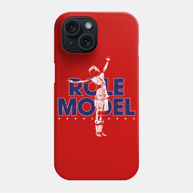 Role Model - Megan Rapinoe (Variant) Phone Case by huckblade