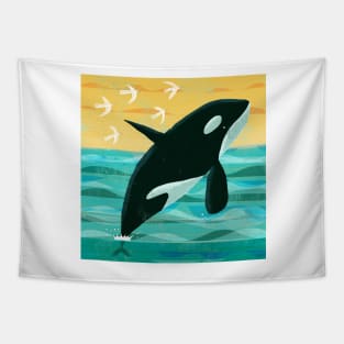 Killer Whale Tapestry