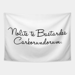 Nolite te Bastardes Carborundorum Handmaid's Tale Quote Tapestry