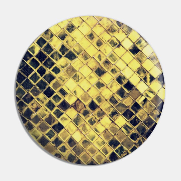 Black Gold Rustic Repeating Pattern Pin by DesignIndex
