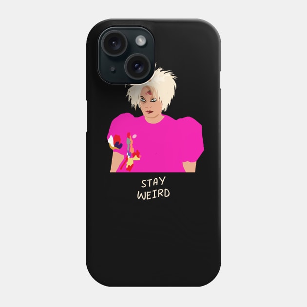 Weird Barbie - Stay Weird Phone Case by olivia parizeau