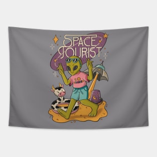 Space tourist Tapestry