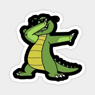 Dabbing Gator Magnet