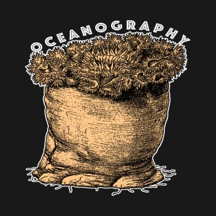 Sea Anemone Oceanography - Ocean Sea Creatures T-Shirt