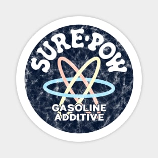 Sure-Pow Gasoline Additive (Original - Dark Blue Worn) Magnet