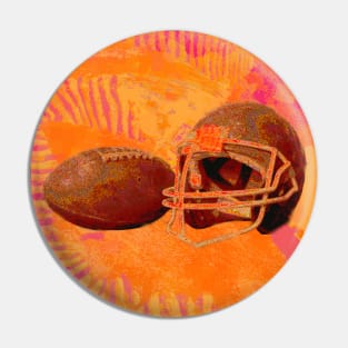 Orange Team Spirit Pin