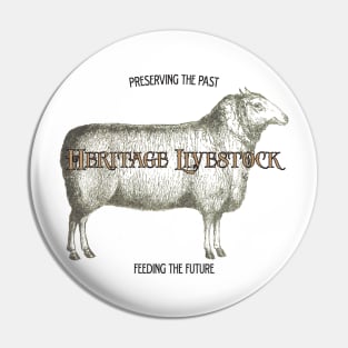 Heritage Livestock - Cotswold Sheep Pin