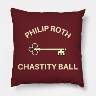 Philip Roth Chastity Ball Pillow