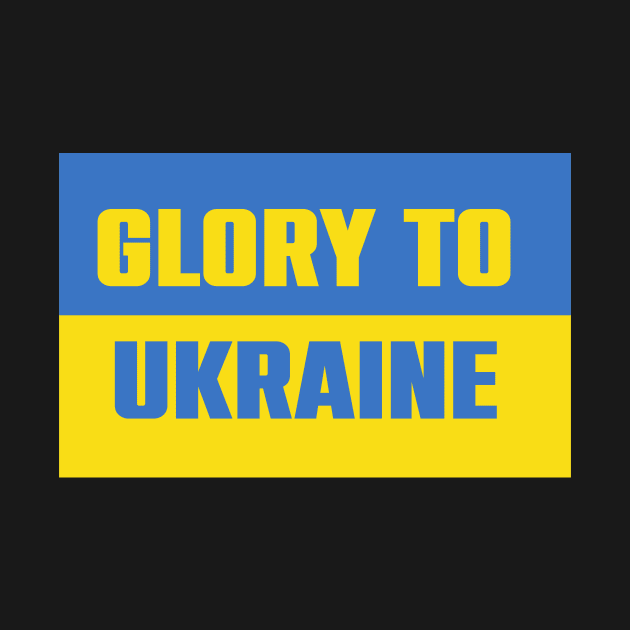 Glory to Ukraine by lounesartdessin