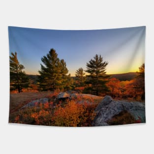 Autumn Sunset Tapestry