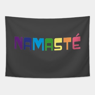 Yoga Pride Rainbow Shirt // Namaste Tapestry