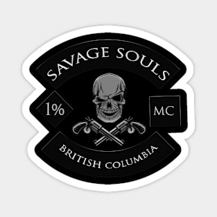 Savage Souls MC Magnet