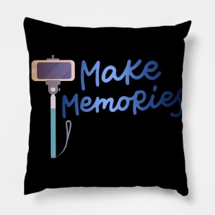 cellular make memories Pillow