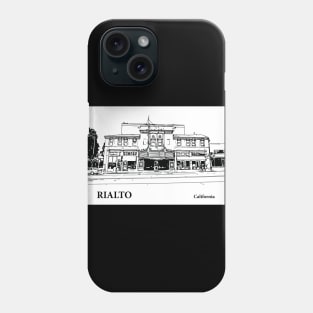 Rialto California Phone Case