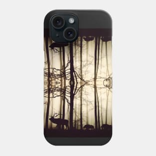 Mirror Forest Animals Phone Case