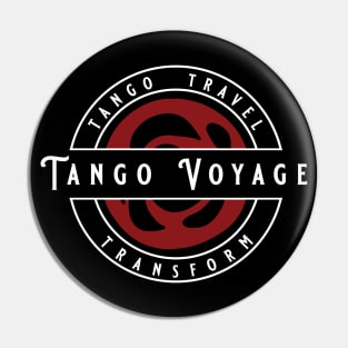 Tango Voyage Circular Pin