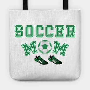 Soccer Mom Green Tote