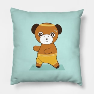 Bear Yoga Pillow