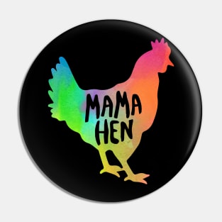 Mama Hen' Awesome Chicken Pin