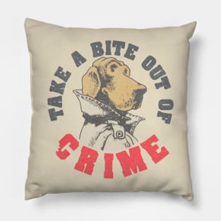 Take a Tit Out of Crime Pillow