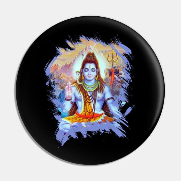 Shiva Hindu God Pin by rumsport