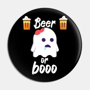 Beer or boo Pin