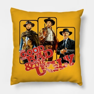 The Good The Bad And The Ugly Pillow