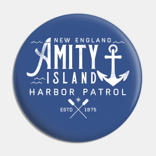 Amity Island - Shark Harbor Patrol Pin by Nemons