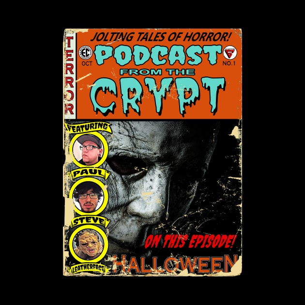 Episode One comic cover ad by PodcastFromTheCrypt