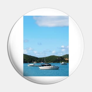 Caribbean - Peaceful Sea St. Thomas Pin