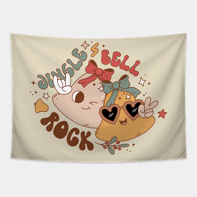 Jingle Bell Rock Tapestry by Nova Studio Designs