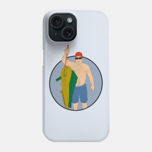 A Shirtless Fisherman Phone Case