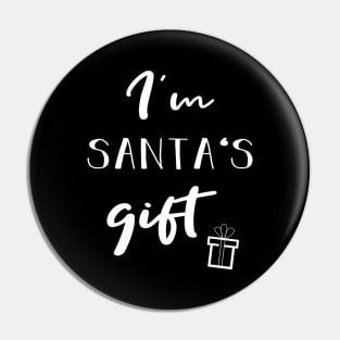 I'm Santas Gift | pregnancy announcement Pin