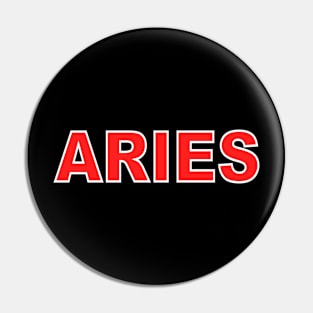 aries zodiac sign Pin