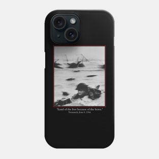 Normandy, June 6, 1944 - WW2 British Soldier Phone Case