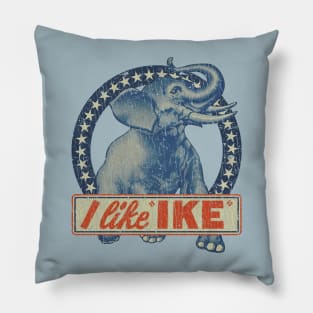 I Like Ike Elephant 1952 Pillow